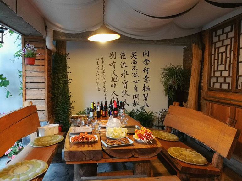灵山木屋民宿